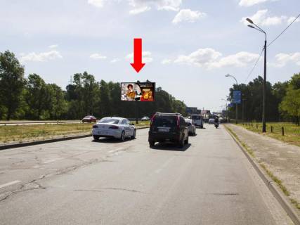 Призма  в Киеве, 3x6  Богатирська вул., 3д, роздільник, в бік просп. Степана Бандери (Московський), супермаркетів "Фоззі", "Ашан" - 445790 фото 1