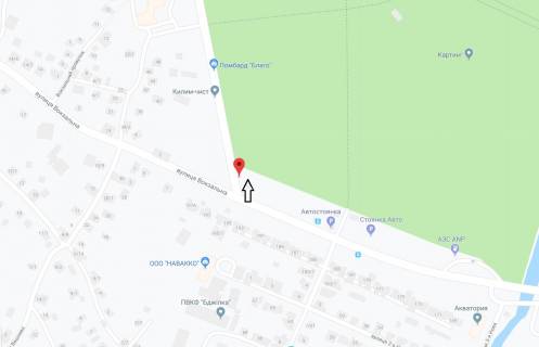 Билборд A в Хмельницком, 3х6  вул.Проскурівського підпілля (парк) схема