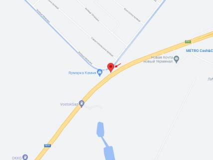 Билборд A в Подгородном, 6х3  Донецьке шосе - вул. Межова, в'їзд в м. Дніпро схема