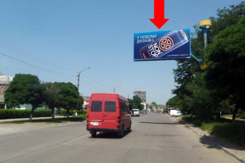 Билборд  в Ивано-Франковске, 3x6  Вовчинецька (Гагаріна) вул. / Любачівського вул. фото 1