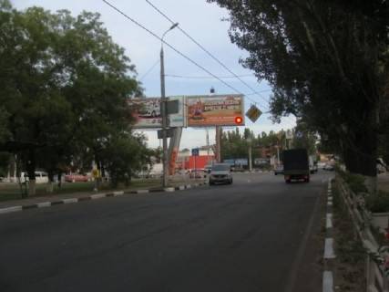 Білборд, Бігборд (Борд)  A у Херсоні Нафтовиків вул. - Перемоги пл., в центр, правий Фото 1