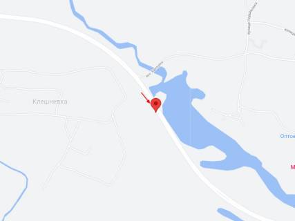 Билборд A в Клешнівка (Клешнівка), 3x6  Автодорога Т-04-41, Дніпро-Решетилівка, біля с. Клешнівка, ліворуч, до м. Кам'янське схема