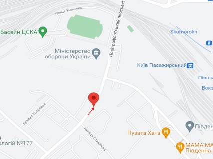 Видеоборд A в Киеве просп. Повітряних Сил (Повітрофлотський)., 9, в сторону просп. Берестейський (Перемоги)., прайс за трансляцію ролика 10 сек, 1 раз/90 сек, цілодобово - 400556 схема