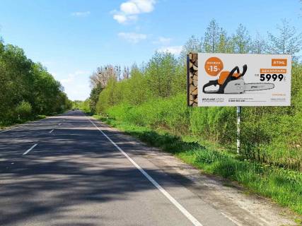 Billboard A in Shatsk, 3x6  смт Шацьк, у бік смт Гоща Photo 1