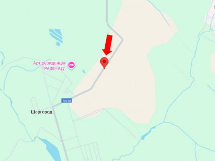 Білборд, Бігборд (Борд)  B у Шаргороді, 3x6  Леніна вул. схема