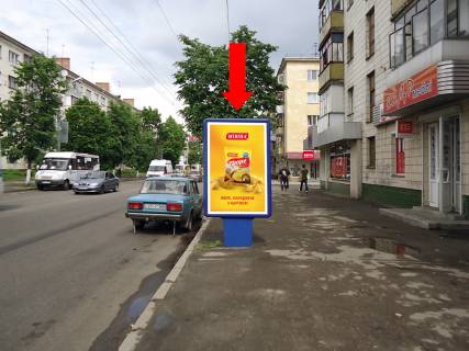 Сiтiлайт A у Житомирі, 1.8x1.2  Київська вул., 84, біля Приватбанку Фото 1