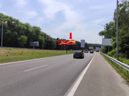 Билборд A в Киеве, 3x6  Траса Київ-Бориспіль, роздільник, в бік а/п Бориспіль, права фото 1