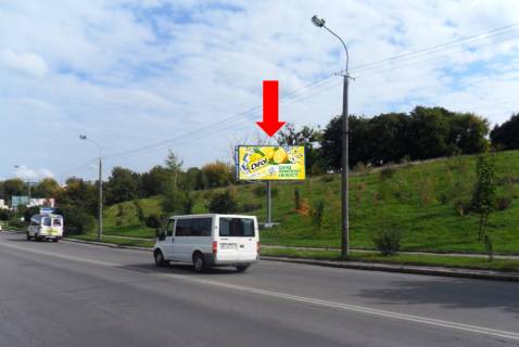 Билборд  в Ровно, 3x6  Литовська вул. / Кавказька вул., біля парку "Єврейка", з центру фото 1