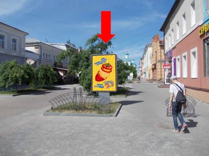 Ситилайт A в Сумах, 1.8x1.2  Воскресенська вул. (кол. Фрунзе вул.), 12 / Терезова вул. фото 1
