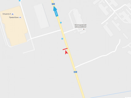 Билборд B в Харькове, 3x6  Аерокосмічний (кол. Гагаріна) пр., 348, ТЦ "Епіцентр", в місто схема