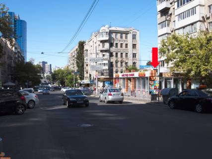 Ситилайт A в Киеве Гетьмана Павла Скоропадського вул. (Льва Толстого)., 18 / вул. Саксаганського, навпроти ресторану "Велюр" фото 1