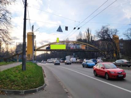 Billboard B in Kyiv Teligi st., v storonu Sevastopol's'koi pl. Montaz + demontaz oplacuet'sa okremo, vartist' robit dorivnue vartosti dod. zmini suzetu Photo 1