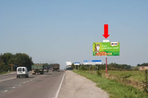 Билборд A на трассах Львовской области, 3x6  Кільцева дорога, с. Зимна Вода, біля супермаркетів "Епіцентр", "METRO", з центру фото 1