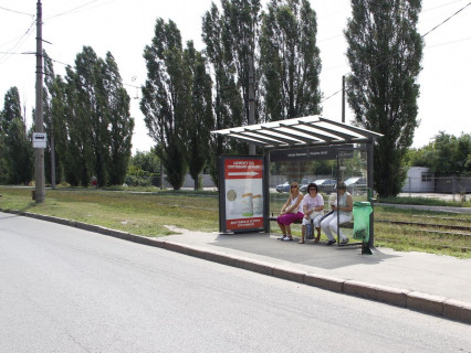 Ситилайт A в Харькове, 1.8x1.2  Клочківська вул. - Очаківський пров., зупинка "Гаспринського (кол. Вавилова) вул." фото 1