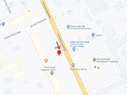 Scrolller, Scroll A in Chernivtsi Glavnaa st., 162 - 300094 scheme