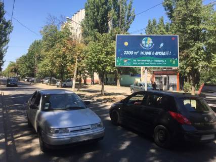 Білборд, Бігборд (Борд)   у Одесі, 3x6  Героїв Крут вул. (колиш. Терешкової вул.), 19, навпроти, з центру Фото 1