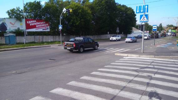 Билборд B в Хмельницком Ярослава Мудрого (Толбухіна) вул. - Красовського вул., перший праворуч фото 1