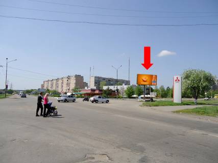 Билборд A в Черкассах Героїв Сталінграду пр. / Соборний пр. (кол. Леніна пр.), роздільник фото 1