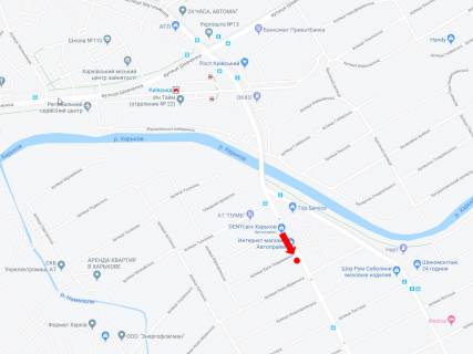 Билборд  в Харькове, 3x6  Мойсеївська вул. / вул. Лавриненка, в сторону вул. Тюрінской схема
