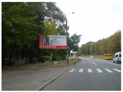 Билборд B в Ровно Чорновола вул., 74 - Котляревського вул. фото 1