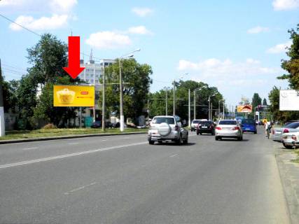 Билборд  в Одессе, 3x6  Люстдорфська дорога, 114/1, в центр фото 1
