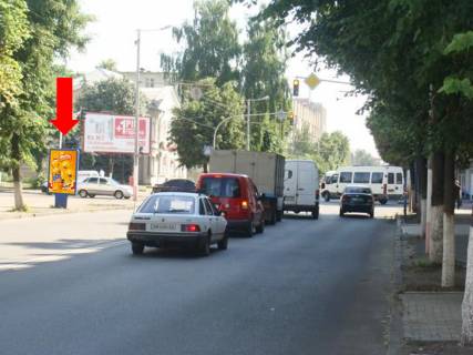 Ситилайт B в Житомире, 1.8x1.2  Київська вул., 65 - Івана Мазепи (Мануїльського) вул., на світлофорі фото 1