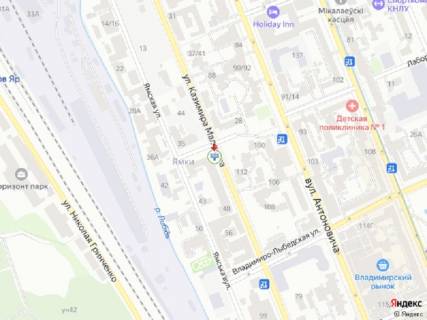 Видеоборд A у Києві Малевича вул. (колиш. Боженка), 48 - Лабораторна вул., за світлофором, прайс за трансляцію ролика 10 сек 1вихід/90 сек, з 0:00 до 23:59 - 384225 схема