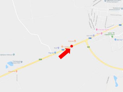 Билборд  в Киеве, 6x3  Броварський пр., роздільник, 500 м до в'їзду в Бровари схема