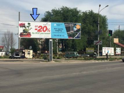Билборд A в Одессе, 3x6  Князя Володимира Великого просп.(Добровольського просп.). - 28 бригади (Паустовського)., з центру, лівий фото 1
