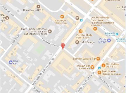 Бэклайт B в Днепр (Днепропетровск) Шевченка ул., 59 - вул. Михайла Грушевського (Карла Лібкнехта) схема