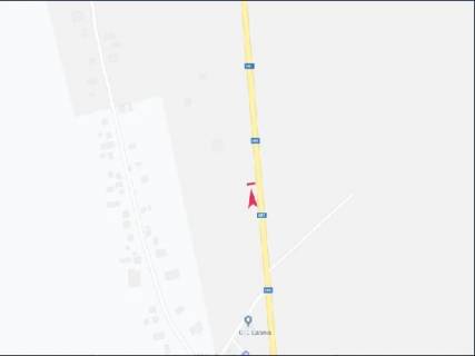 Билборд B в Мерефе, 3x6  виїзд із міста у бік Кагарлика схема