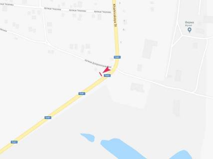 Билборд B в Ивановка (Ивановка), 3x6  смт Іларіонове, виїзд у бік Синельникове схема