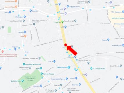 Prismatron, Prism A in Kyiv, 6x3  Avtozavods'ka st., 7, v bik Lugovoi st., rozdil'nik - 228618 scheme