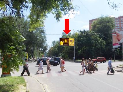 Билборд A в Одессе, 3x6  Академічна вул. (кол. Піонерська вул.), 16А / Добровольців вул. (Маршала Говорова)., в бік 10-го Квітня пл. фото 1
