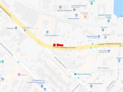Scrolller, Scroll A in Kyiv, 2.3x3.14  Naberezno-Lugova st. - st. Mezigirs'ka, z centru - 470352 scheme