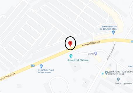 Билборд  в Ивано-Франковске, 3x6  Надрічна вул., АЗС "Окко", (1) фото 1