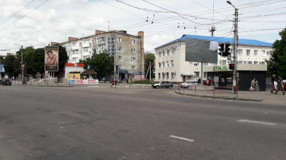 Билборд A в Кропивницкий (Кировоград) Андріївська вул. - Соборна вул. (колиш. 50-річчя Жовтня вул.) фото 1
