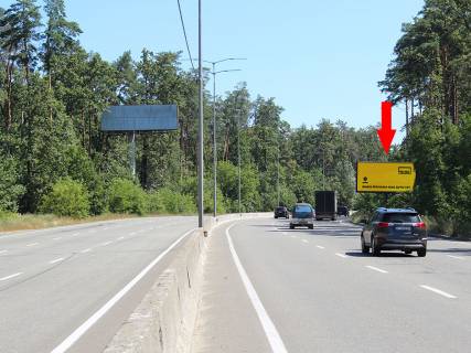 Билборд A в Киеве, 3x6  Велика Кільцева дорога, 700 м. від Пущі Водиці, в сторону вул. Газопровідної, Мінського пр. фото 1