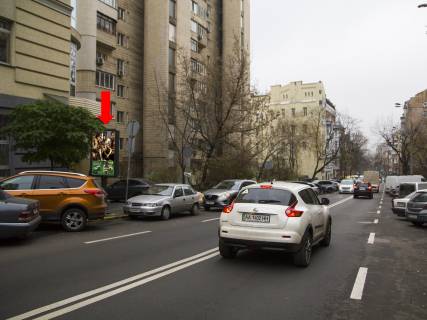 Ситилайт  в Киеве, 1.8x1.2  Гончара вул. 59, в сторону Галицька площа (Перемоги пл.) фото 1