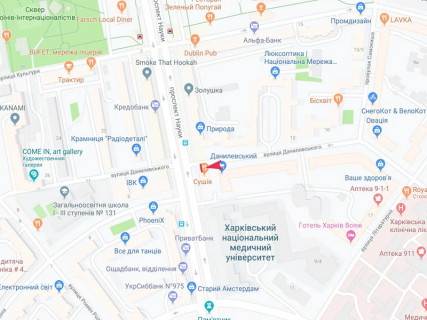 Scrolller, Scroll B in Kharkiv, 2.3x3.14  Данилевського вул. - Науки просп. (Леніна просп.)., 8, з центру - 667278 scheme