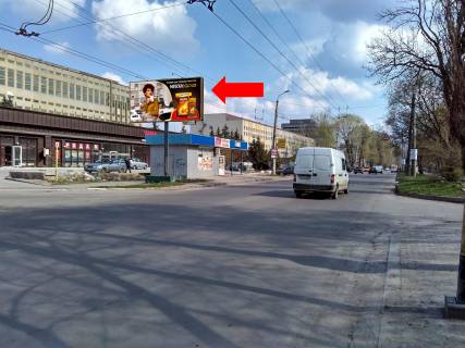 Билборд B в Хмельницком, 3x6  Курчатова вул., 10, біля заводу «Нива», в центр фото 1