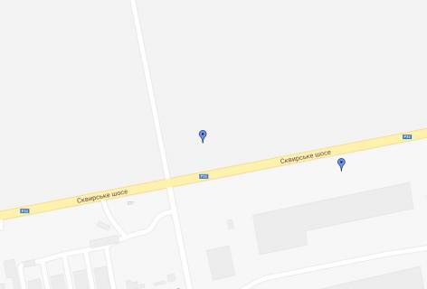 Билборд B в Белой Церкви, 3х6  вул.Сквирське-шосе-перехрестя-на-Митницю-в`їзд-в-місто схема