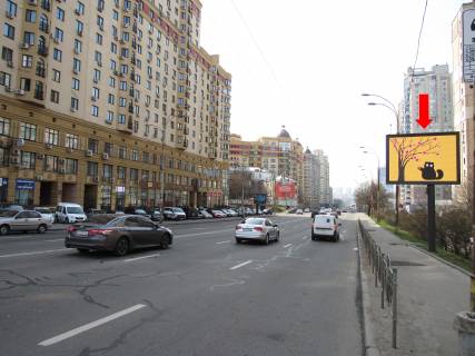 Видеоборд A в Киеве Чорновола вул., 8, в бік просп. Берестейський (Перемоги) - 323935 фото 1