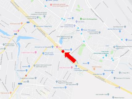 Prismatron, Prism A in Kyiv, 3x6  Kil'ceva doroga - st. Grigorovica-Bars'kogo, rozdil'nik, v naprmku av. Peremogi - 305739 scheme