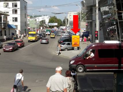 Ситилайт  в Сумах, 1.8x1.2  Сурогінський пров. (9-го Травня пров.), біля супермаркету "АТБ", в бік 1-ої Набережної вул. р. Стрілки фото 1