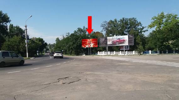 Билборд  в Николаеве, 3x6  Богоявленський пр. (кол. Жовтневий пр.) / Торгова вул., біля парку "Молодіжний", в центр фото 1