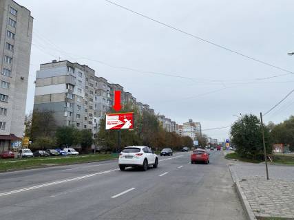 Billboard  in Khmelnitsky, 3x6  Pribuz'ka st., 34, bila AZS Photo 1
