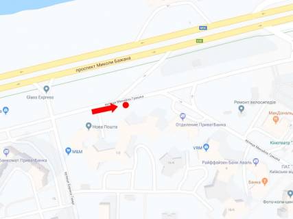 Призма A в Киеве, 3x6  Гришка вул. - вул. Гмирі, біля McDonald's, в сторону ст.м. "Позняки", ТРЦ "Alladin" - 456821 схема