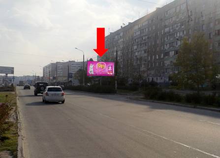 Билборд  в Запорожье, 3x6  Володимира Українця (Новокузнецька)., 21, ринок "Південний", супермаркет "Брусничка", з центру фото 1
