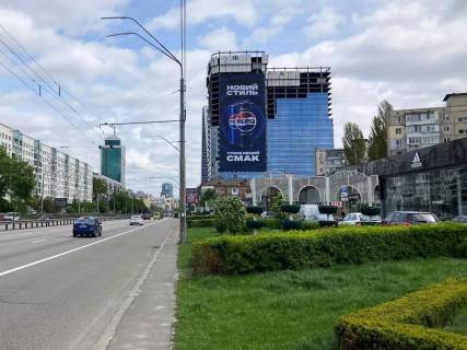 Брандмауэр A в Киеве, 70.45x32.3  Шолуденка вул. - просп. Берестейський (Перемоги). - Борщагівська вул. фото 1